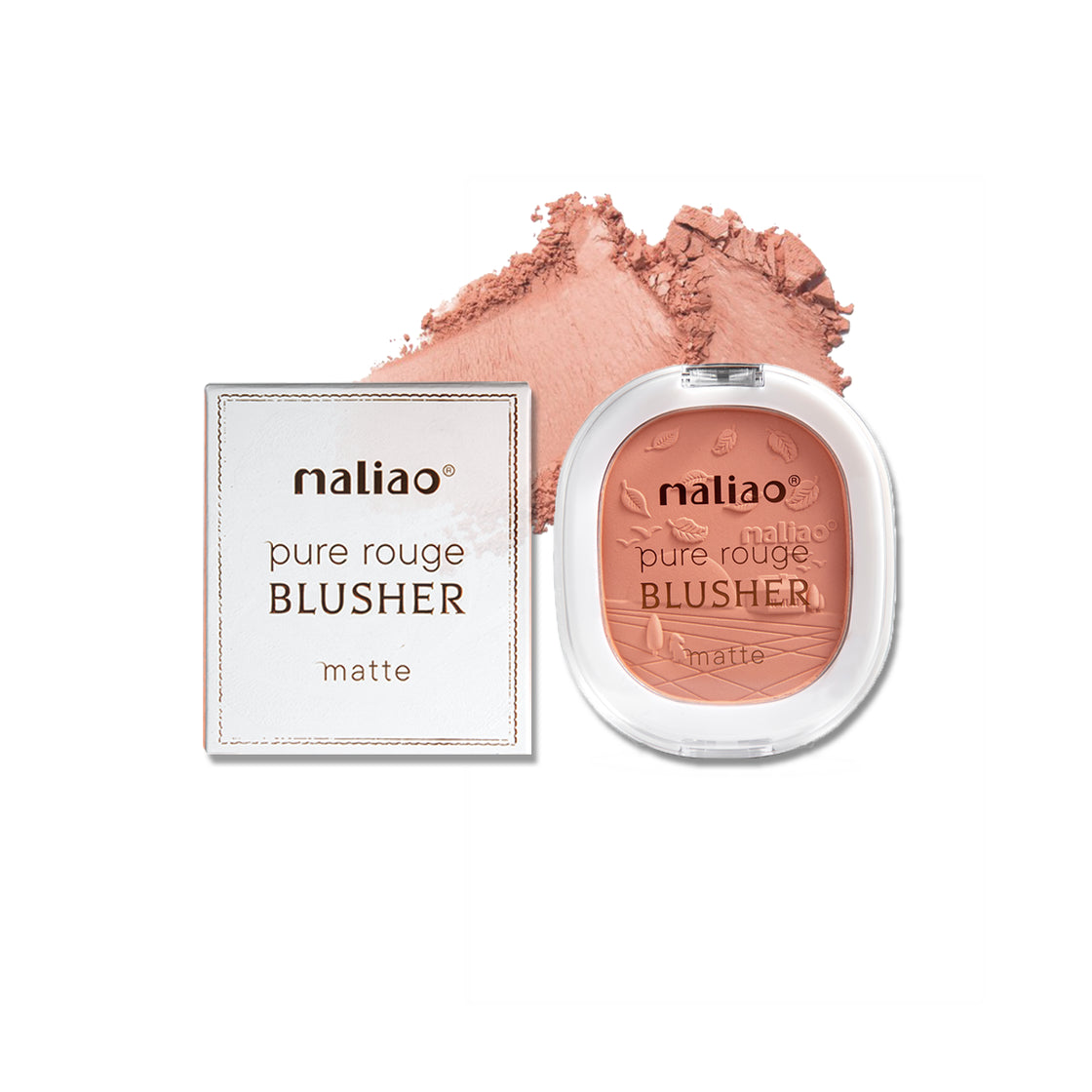 Maliao Pure Rouge Matte Blush - Natural Flush for Radiant Cheeks - Maliao Makeup