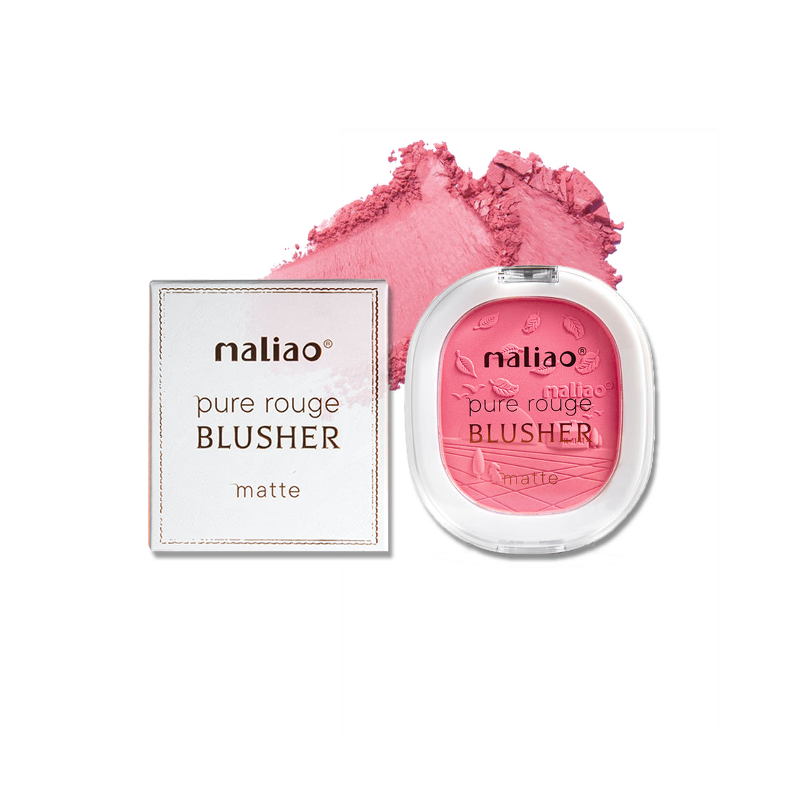 Maliao Pure Rouge Matte Blush - Natural Flush for Radiant Cheeks - Maliao Makeup