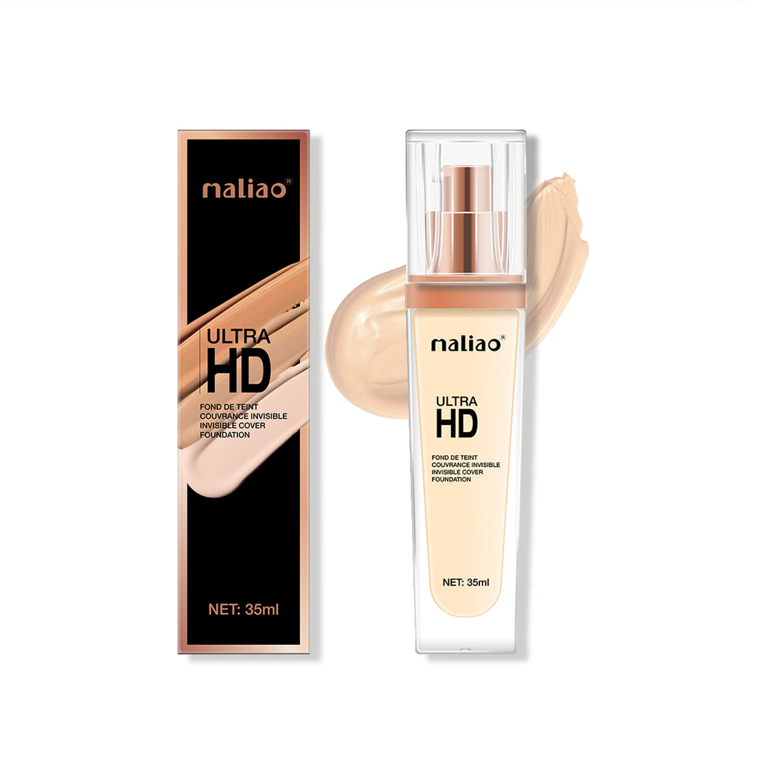 Flormar HD Invisible Cover Foundation Long-lasting Different
