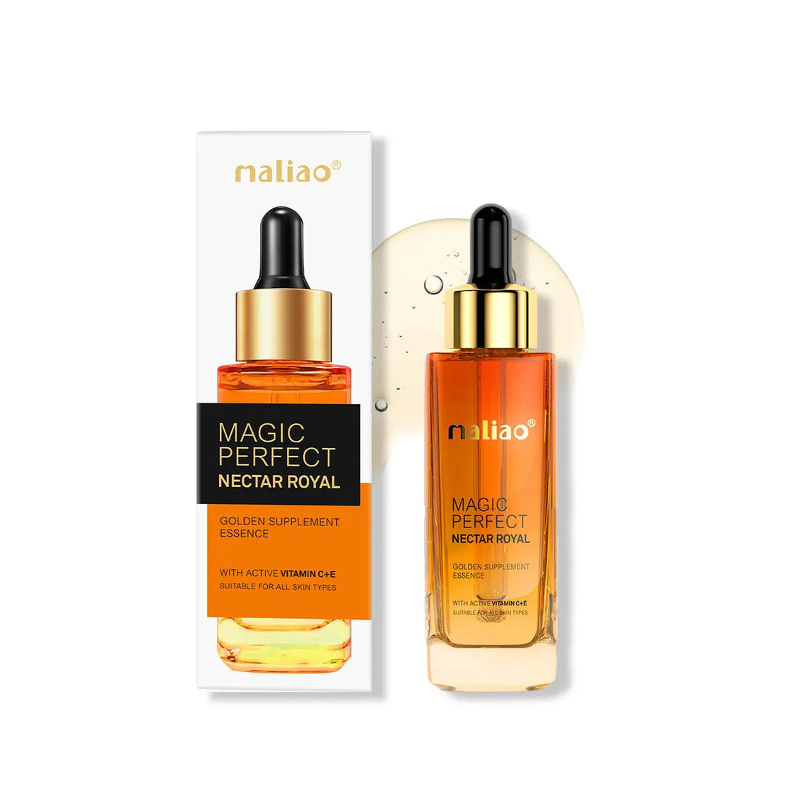 Maliao Magic Perfect Nectar Royal Active Vitamin C + E - Your Beauty Elixir Maliao Professional Makeup