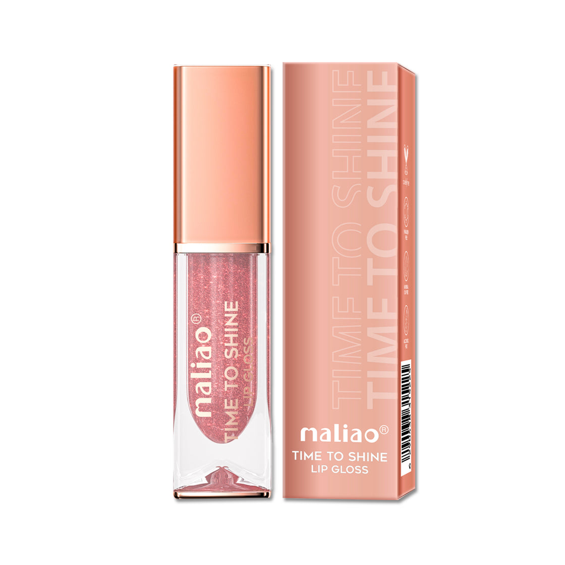 Maliao Time to Shine Lip Gloss - Glossy Brilliance for Stunning Lips Maliao Professional Makeup