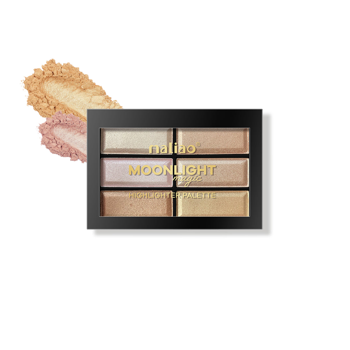 Maliao Moonlight Magic Highlighter Palette - Illuminate Your Beauty - Maliao Makeup