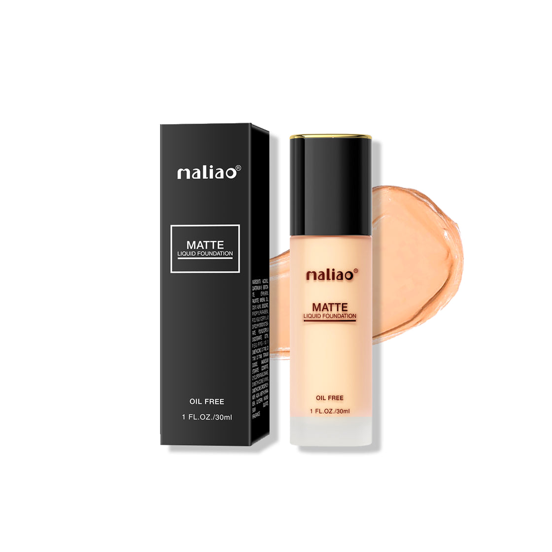 Maliao Matte Liquid Foundation Oil-Free - Effortless Perfection for a Shine-Free Finish - Maliao Makeup