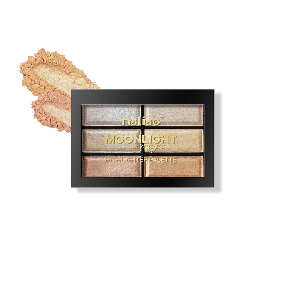 Maliao Moonlight Magic Highlighter Palette - Illuminate Your Beauty - Maliao Makeup