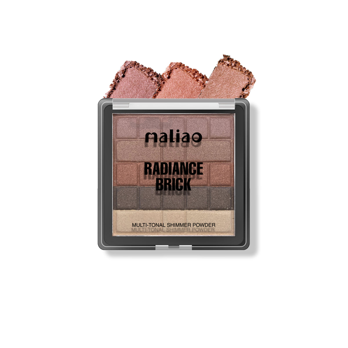 Maliao Radiance Brick Highlighter Shimmer Powder - Illuminate Your Features with Natural Glow - Maliao Makeup