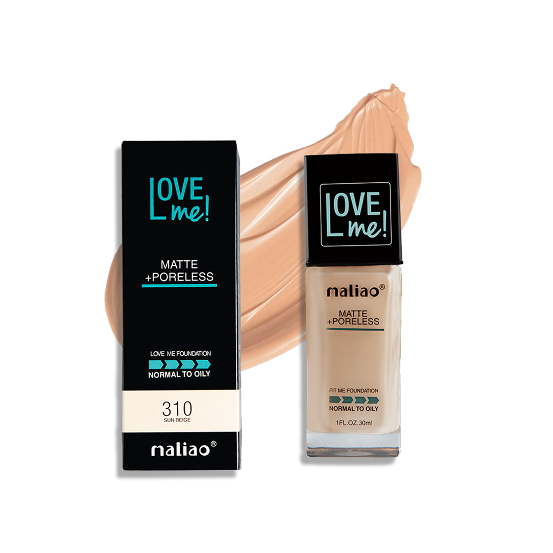 Maliao Love Me Matte + Poreless Love Me Foundation - Your Secret to Flawless, Matte Perfection Face