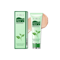 Maliao Green Tea Whitening Moist Skin Waterproof Foundation Face