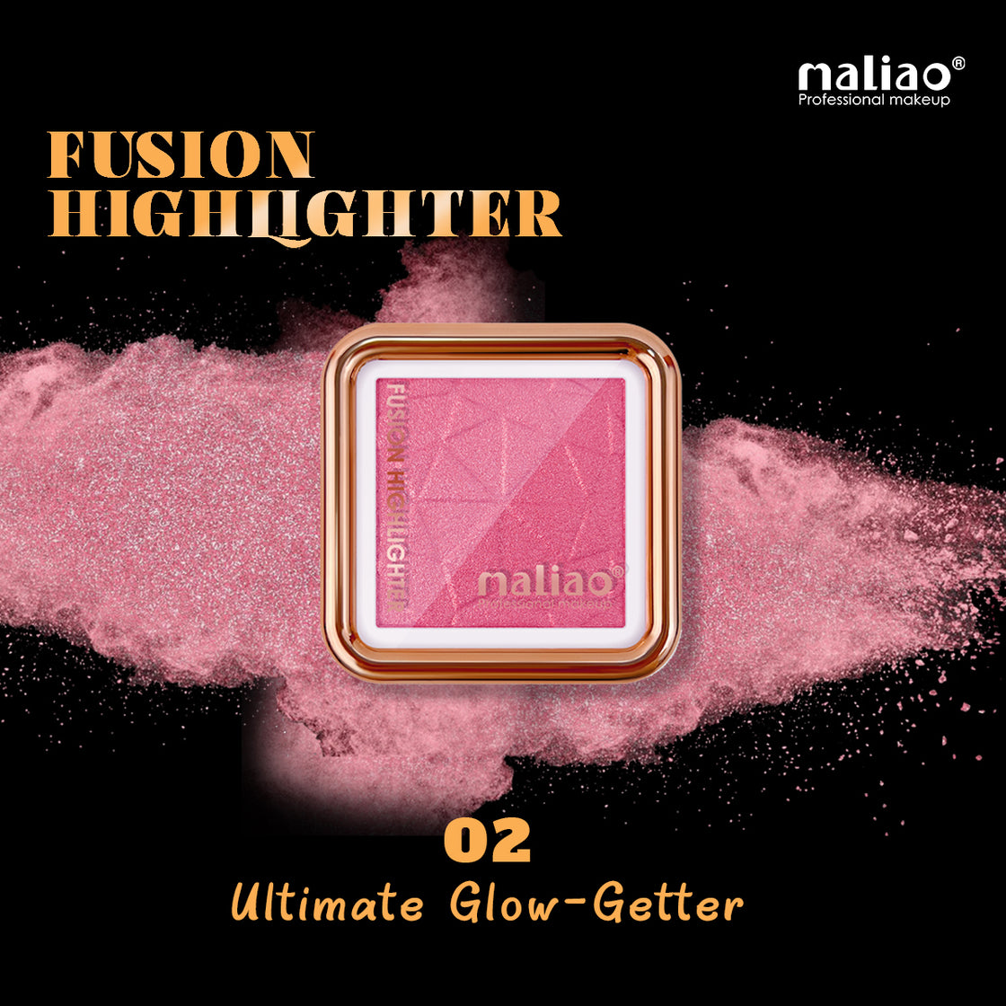 Maliao, TravelFriendly, IntenseRadiance, GlowGetter, BuildableCoverage, MakeupEssentials, Highlighter, UltimateGlow, RadiantFinish, 