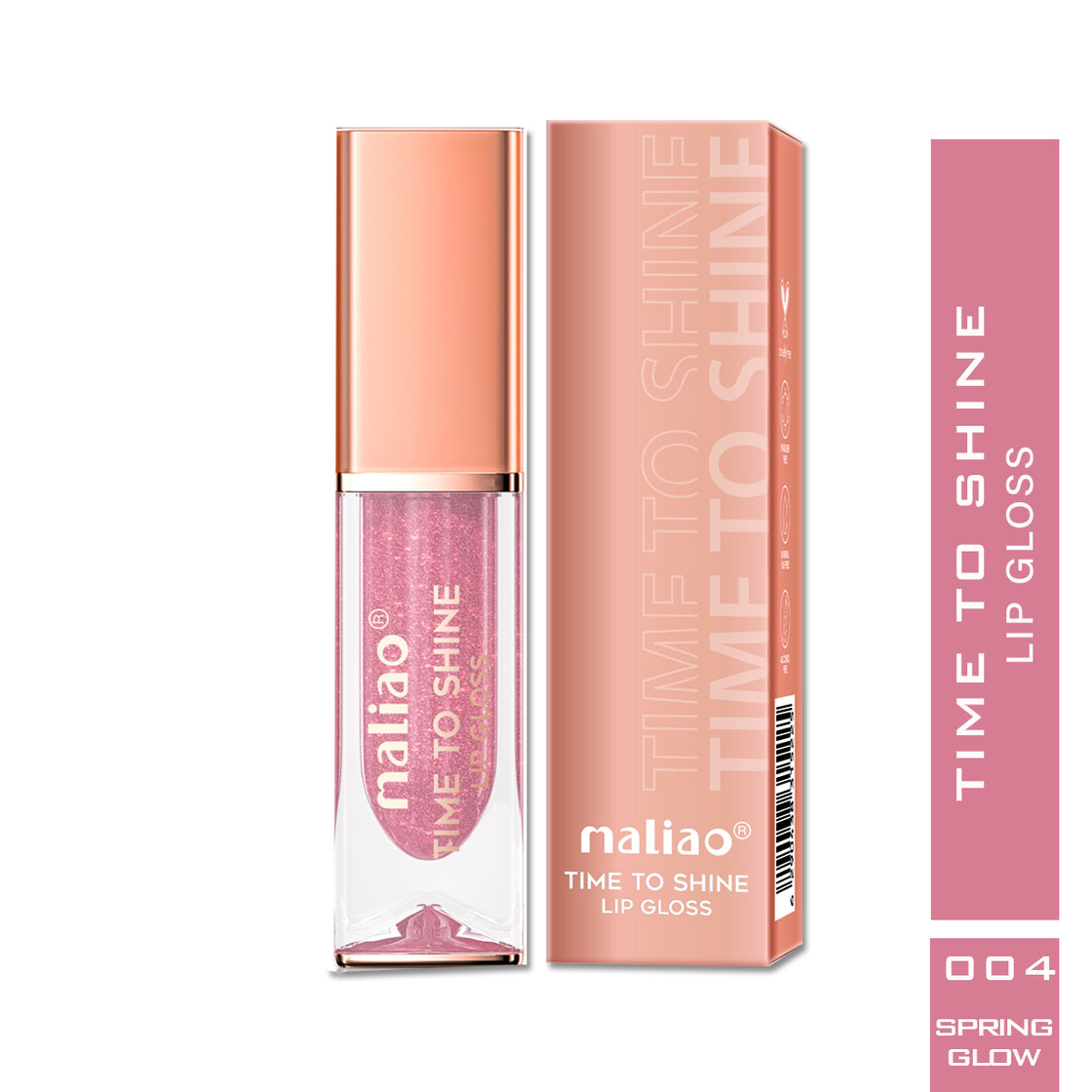 Maliao Time to Shine Lip Gloss - Glossy Brilliance for Stunning Lips Maliao Professional Makeup