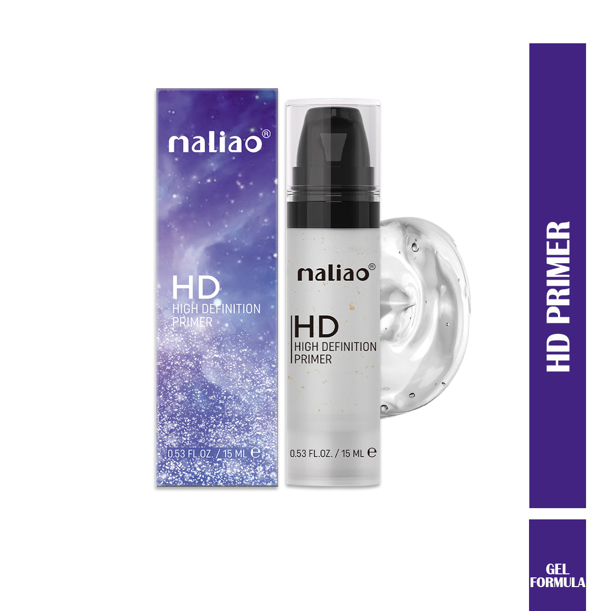 Maliao HD High Definition Primer 15ML - Perfect Your Canvas for Flawless Beauty - Maliao Makeup