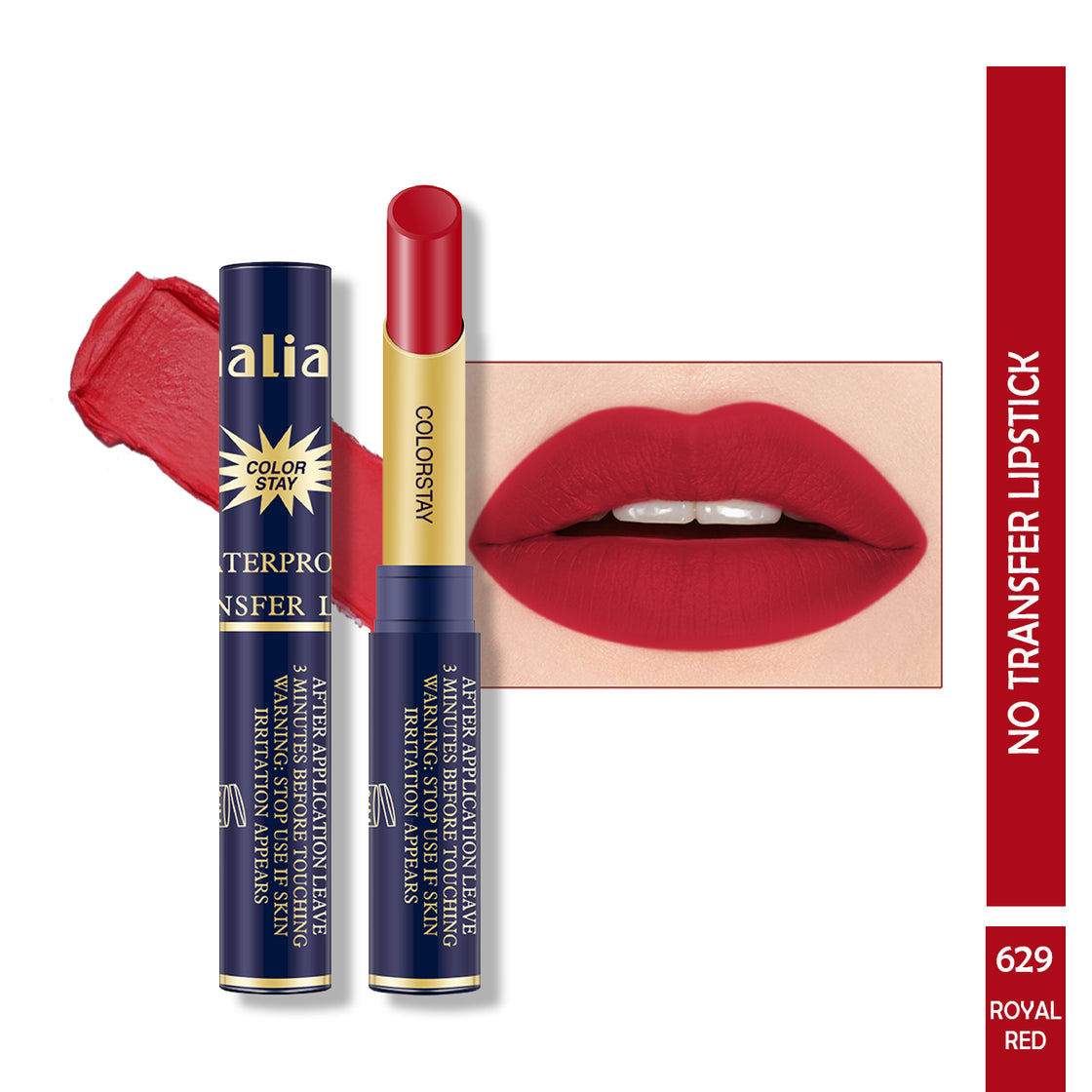 Maliao Colorstay Waterproof No-Transfer Lipstick - Maliao Makeup