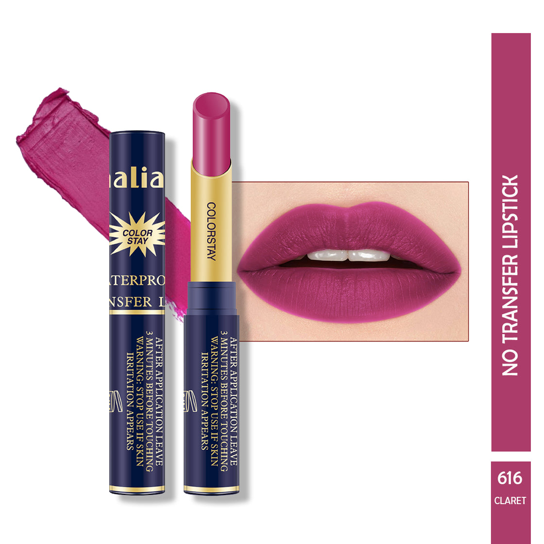 Maliao Colorstay Waterproof No-Transfer Lipstick - Maliao Makeup