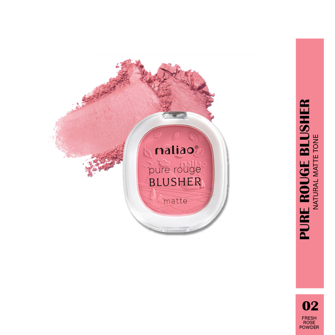 Maliao Pure Rouge Matte Blush - Natural Flush for Radiant Cheeks - Maliao Makeup