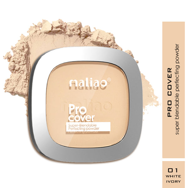 Maliao Pro Cover Super-Blendable Perfecting Compact Powder - Seamless Perfection for Every Skin Tone Maliao Professional Makeup