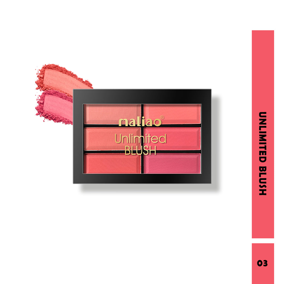 Maliao Unlimited Blush Palette - Discover Radiant Cheeks with Versatile Shades - Maliao Makeup