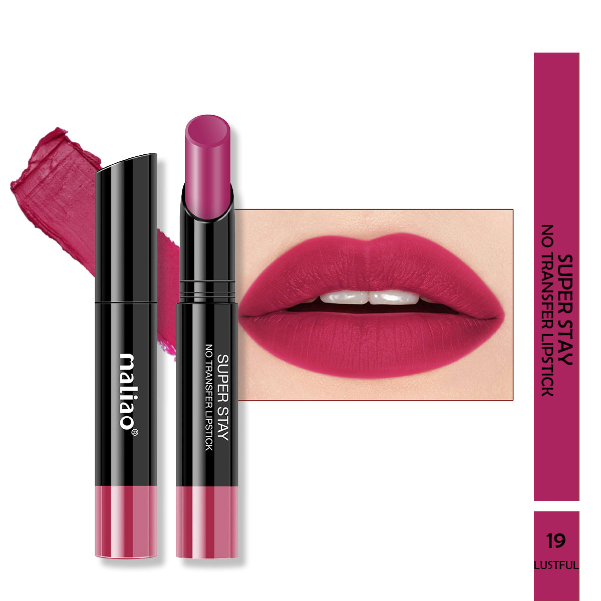 Maliao Super Stay No Transfer Lipstick - Unwavering Elegance - Maliao Makeup