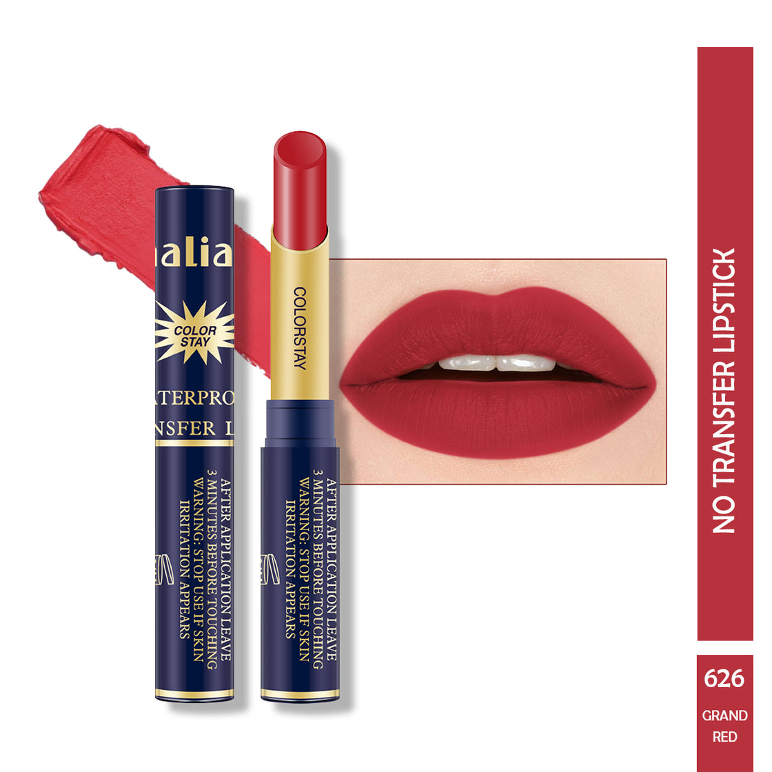 Maliao Colorstay Waterproof No-Transfer Lipstick - Maliao Makeup