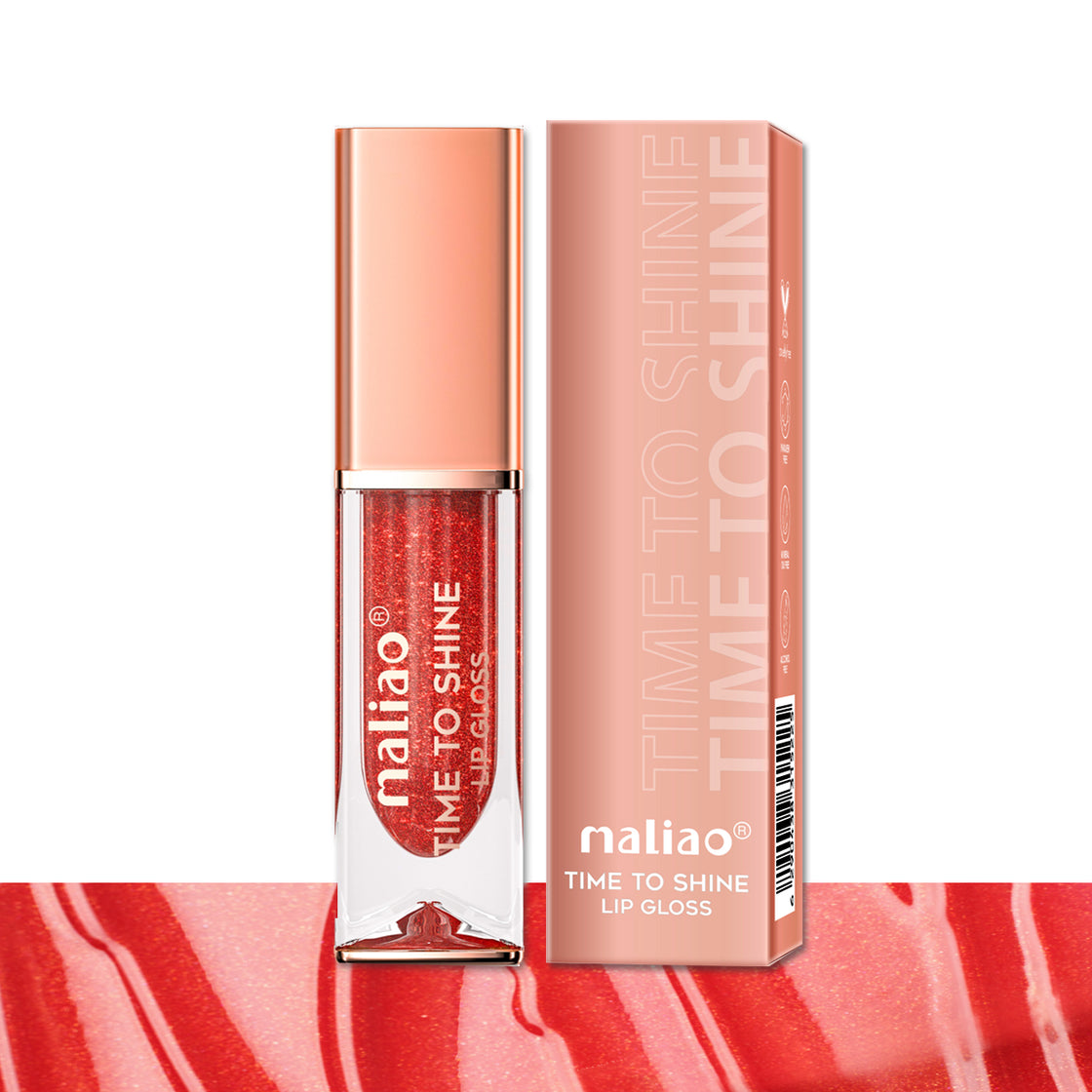 Maliao Time to Shine Lip Gloss - Glossy Brilliance for Stunning Lips Maliao Professional Makeup