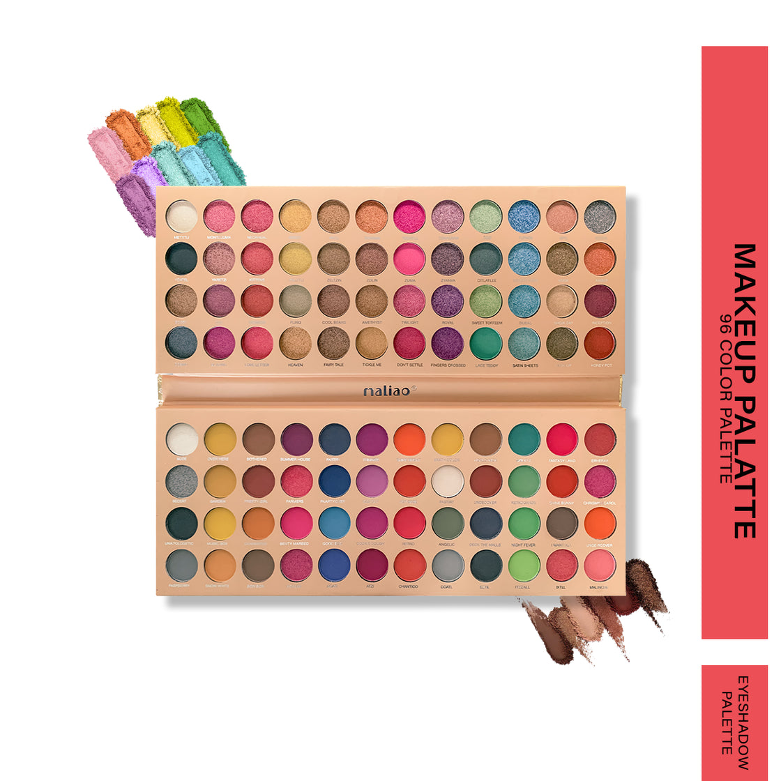 Maliao 96 Color Eyeshadow Makeup Palette - Create Limitless Eye Looks Maliao Professional Makeup