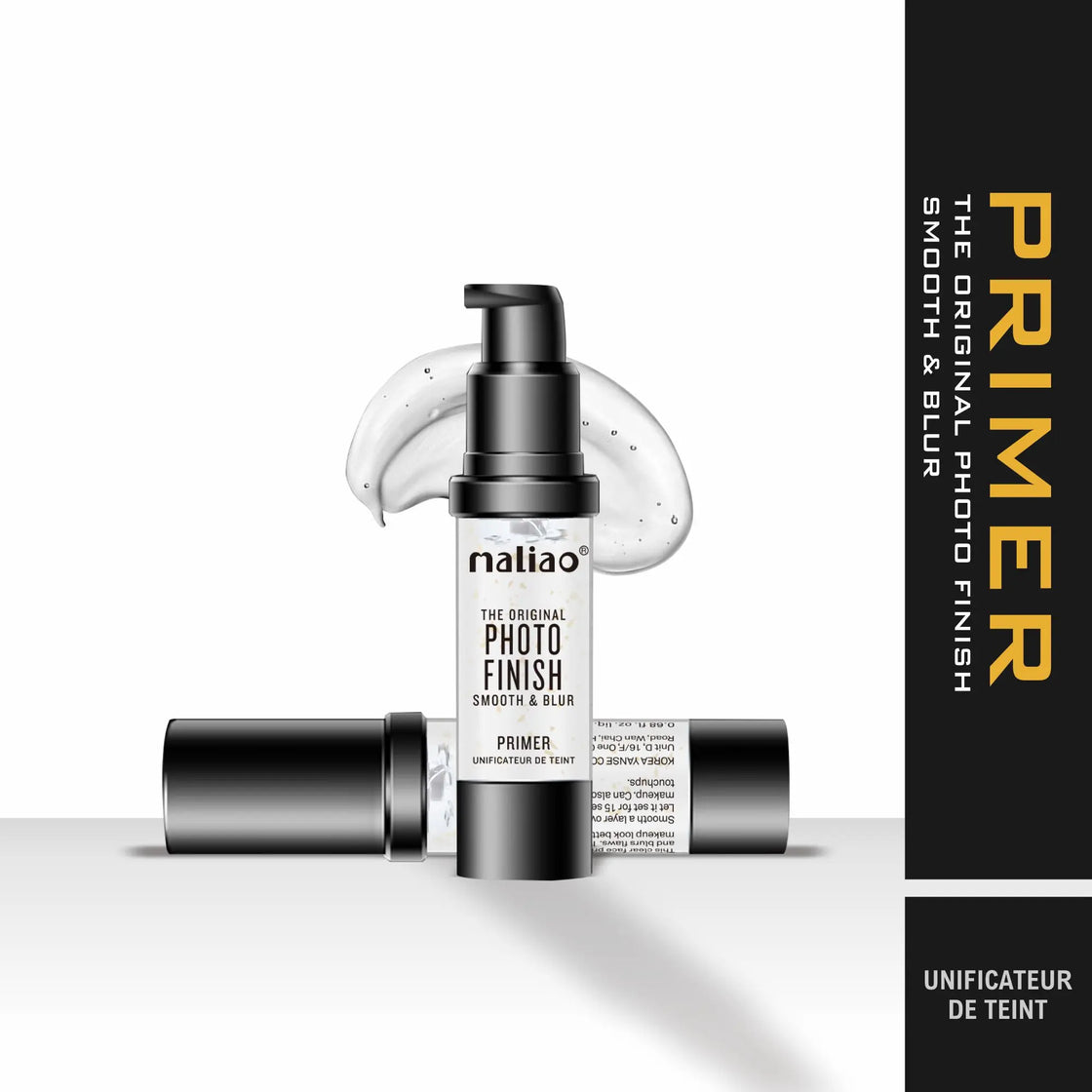 Maliao Photo Finish Pore Minimizing Primer – Flawless Matte Makeup Base 20ml Maliao Professional Makeup