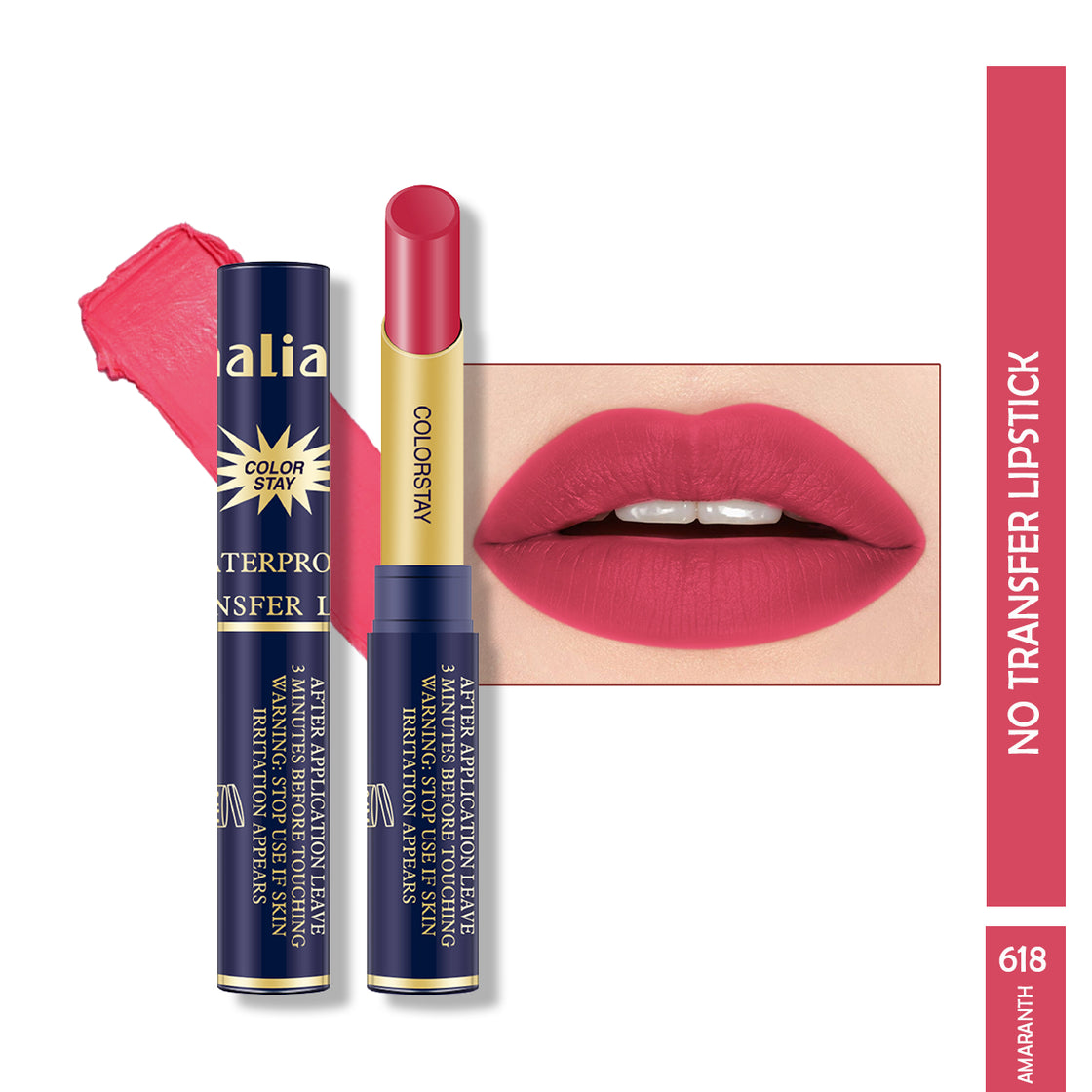 Maliao Colorstay Waterproof No-Transfer Lipstick - Maliao Makeup