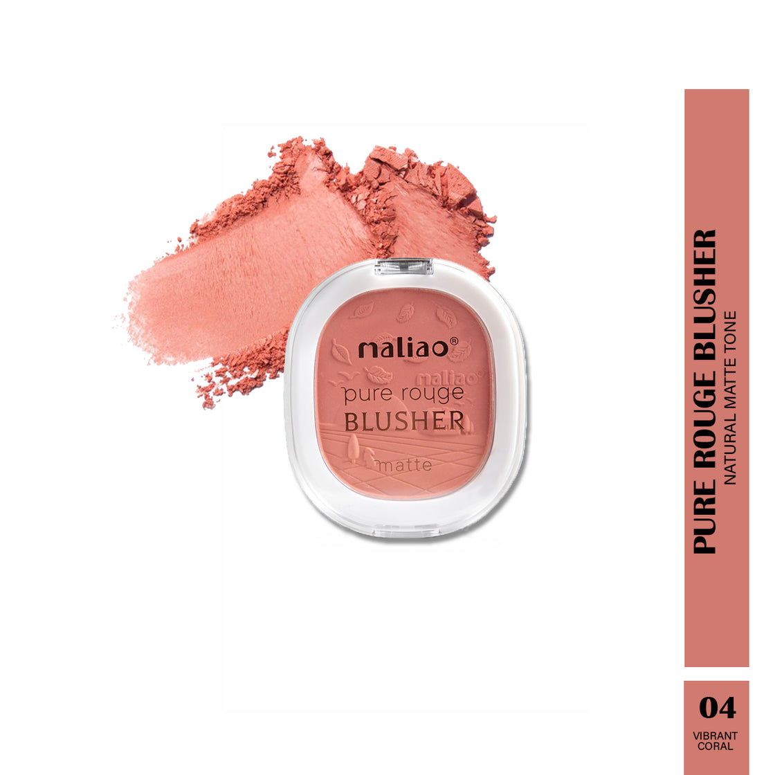 Maliao Pure Rouge Matte Blush - Natural Flush for Radiant Cheeks - Maliao Makeup