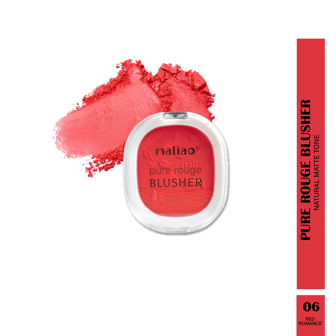 Maliao Pure Rouge Matte Blush - Natural Flush for Radiant Cheeks - Maliao Makeup