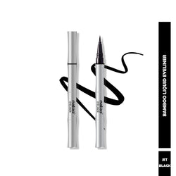 Maliao Bamboo Jet Black Liquid Eyeliner - Waterproof Precision for Stunning Eyes - Maliao Makeup