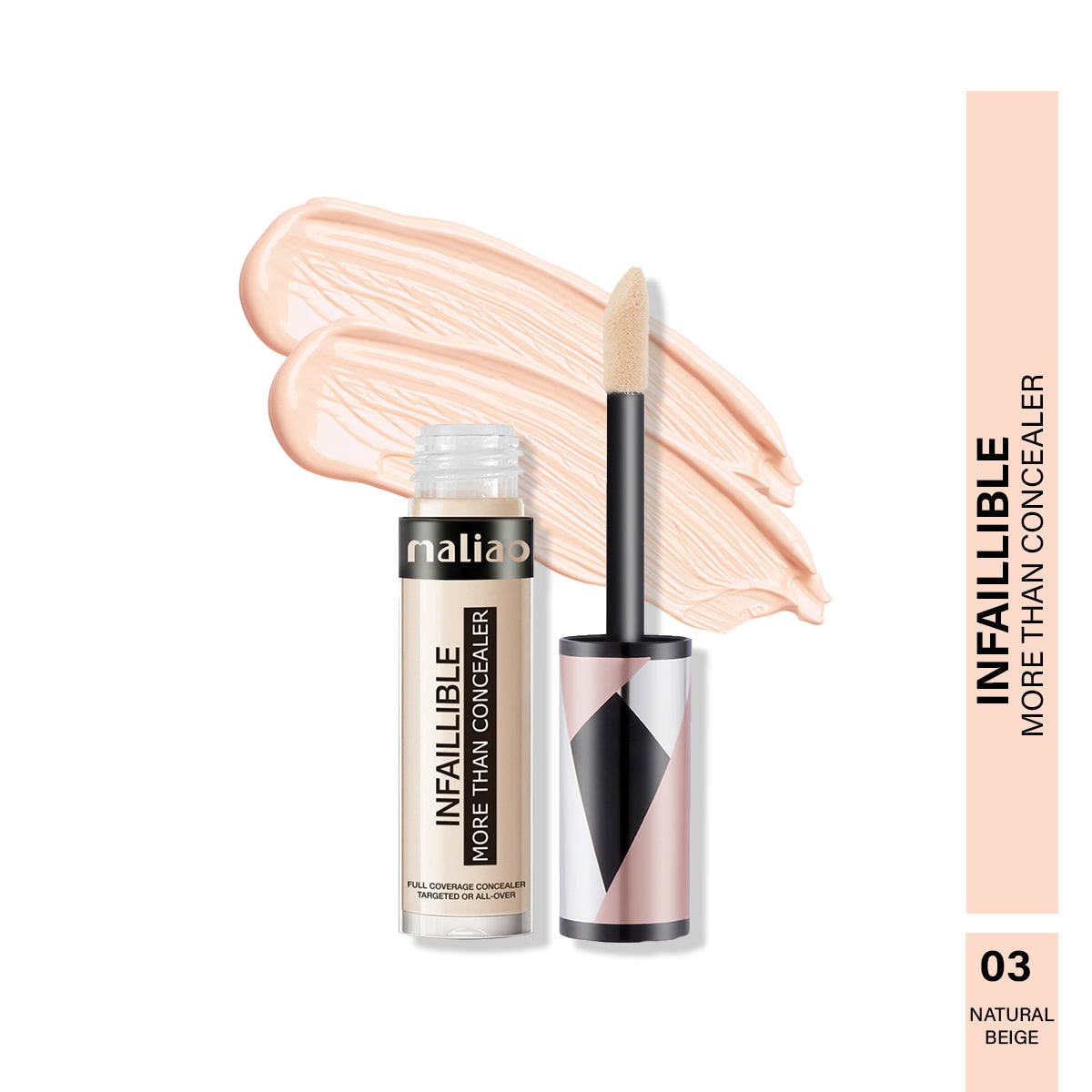 Maliao Infallible More Than Concealer - Flawless Coverage - Maliao Makeup