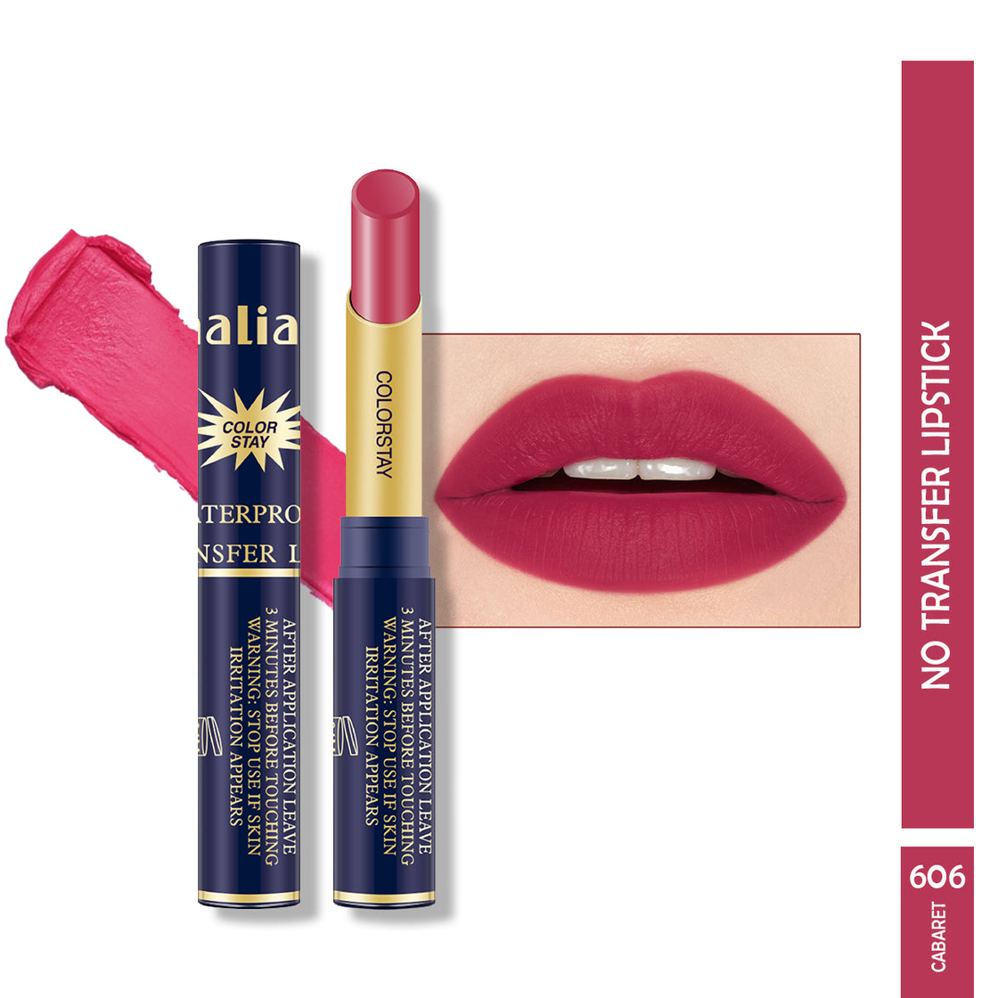 Maliao Colorstay Waterproof No-Transfer Lipstick - Maliao Makeup