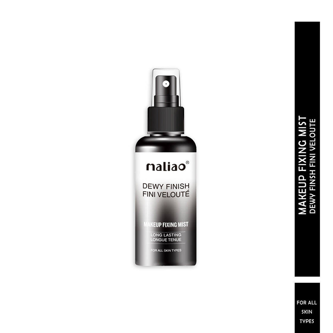 Maliao Dewy Finish Velvet Makeup Fixing Mist 80ML | Long-Lasting Makeup Fixing Spray - Maliao Makeup