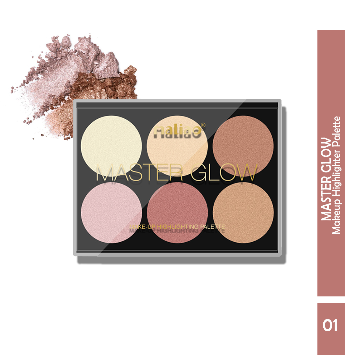 Maliao Master Glow High Definition Highlighting Palette - Illuminate Your Beauty - Maliao Makeup