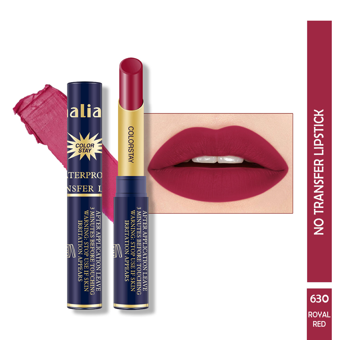 Maliao Colorstay Waterproof No-Transfer Lipstick - Maliao Makeup