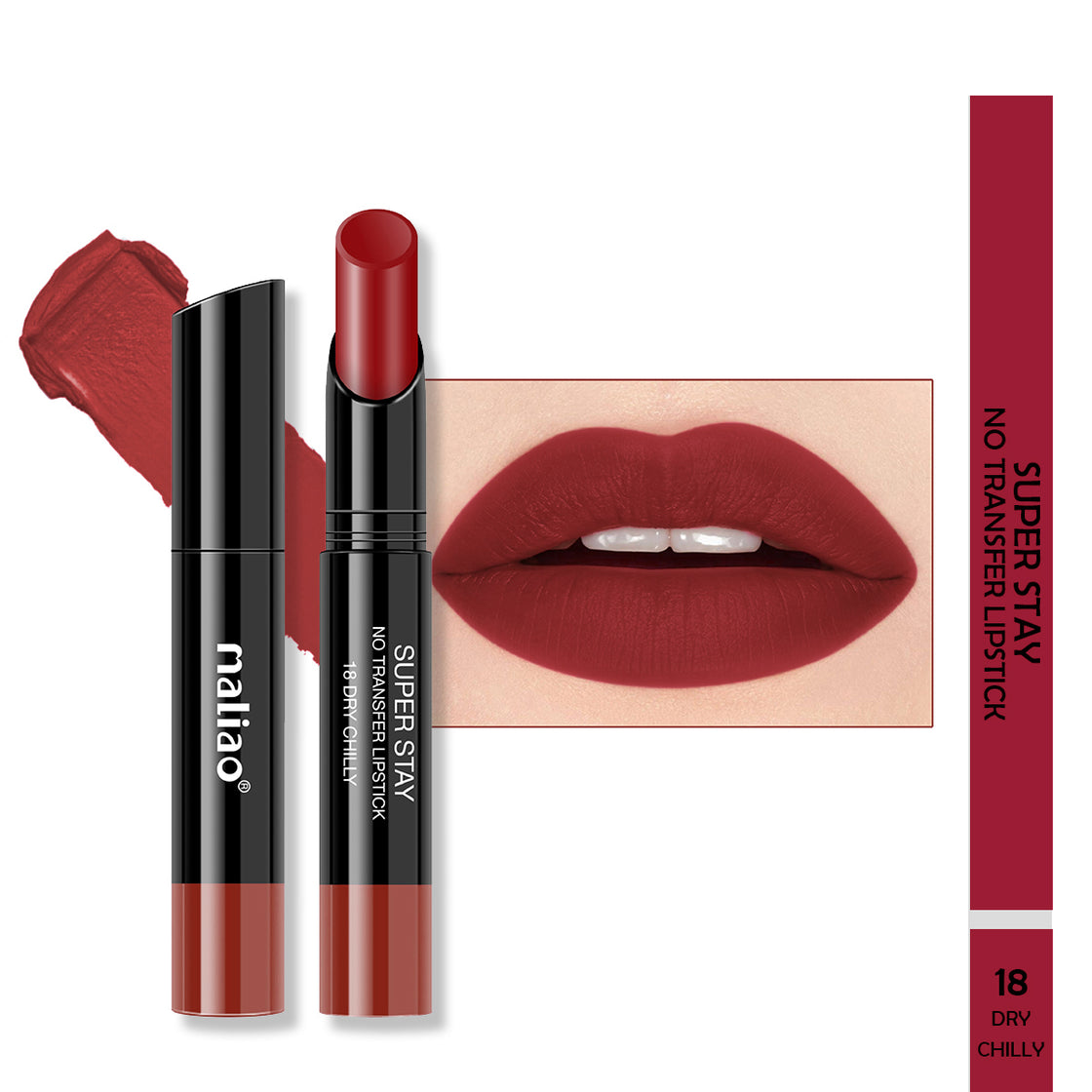 Maliao Super Stay No Transfer Lipstick - Unwavering Elegance - Maliao Makeup