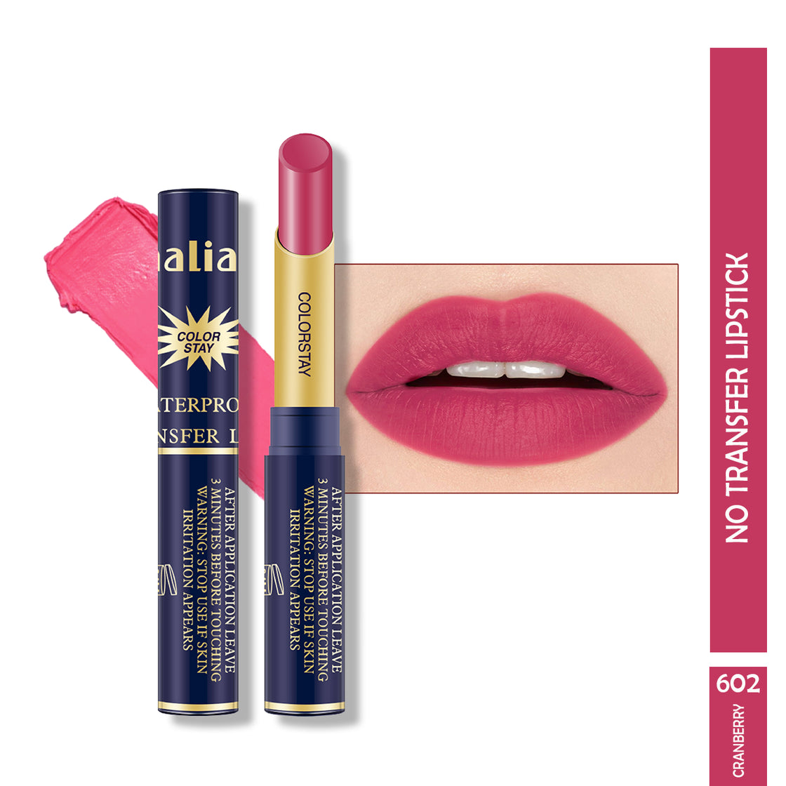 Maliao Colorstay Waterproof No-Transfer Lipstick - Maliao Makeup