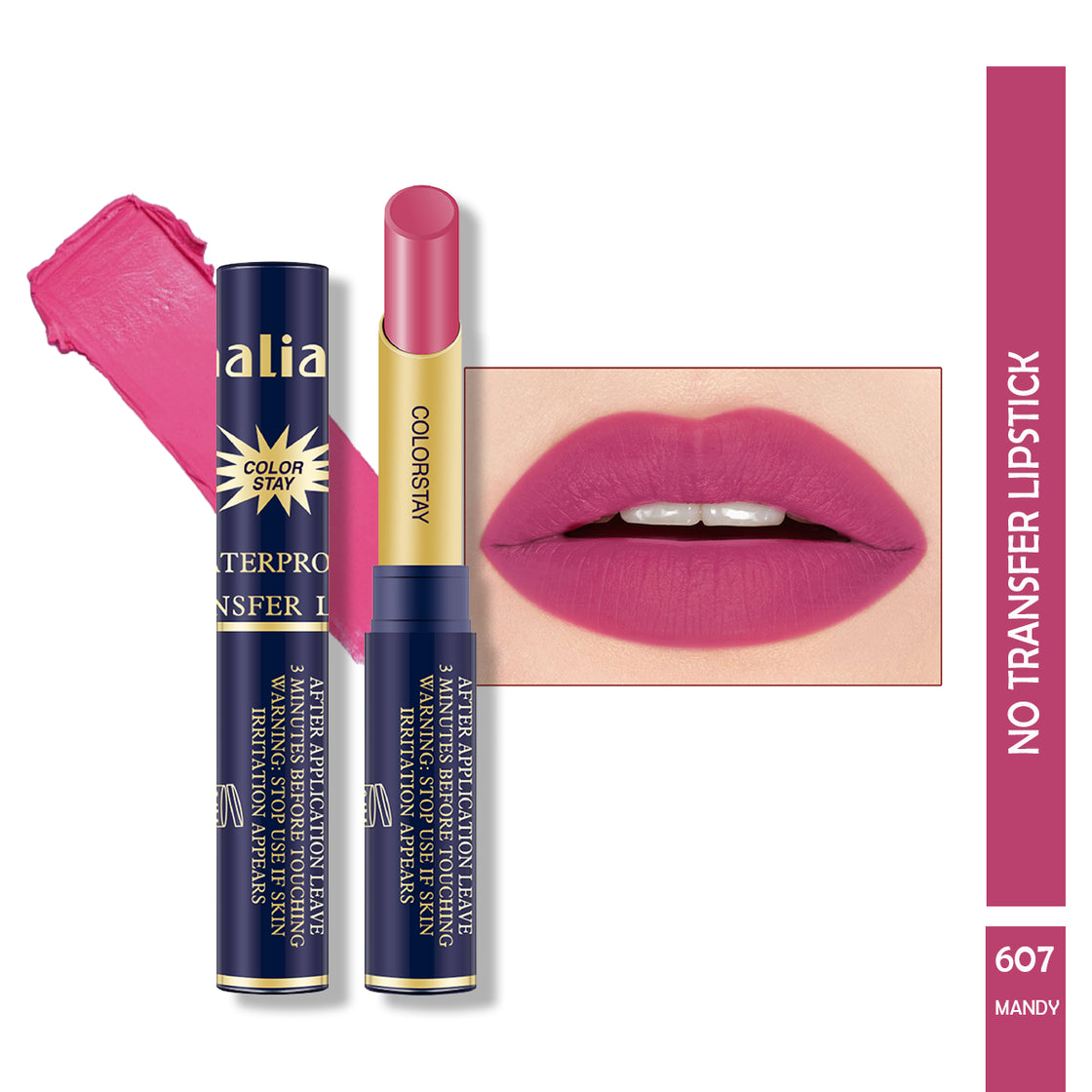 Maliao Colorstay Waterproof No-Transfer Lipstick - Maliao Makeup