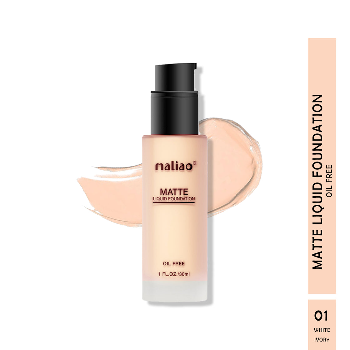 Maliao Matte Liquid Foundation Oil-Free - Effortless Perfection for a Shine-Free Finish - Maliao Makeup