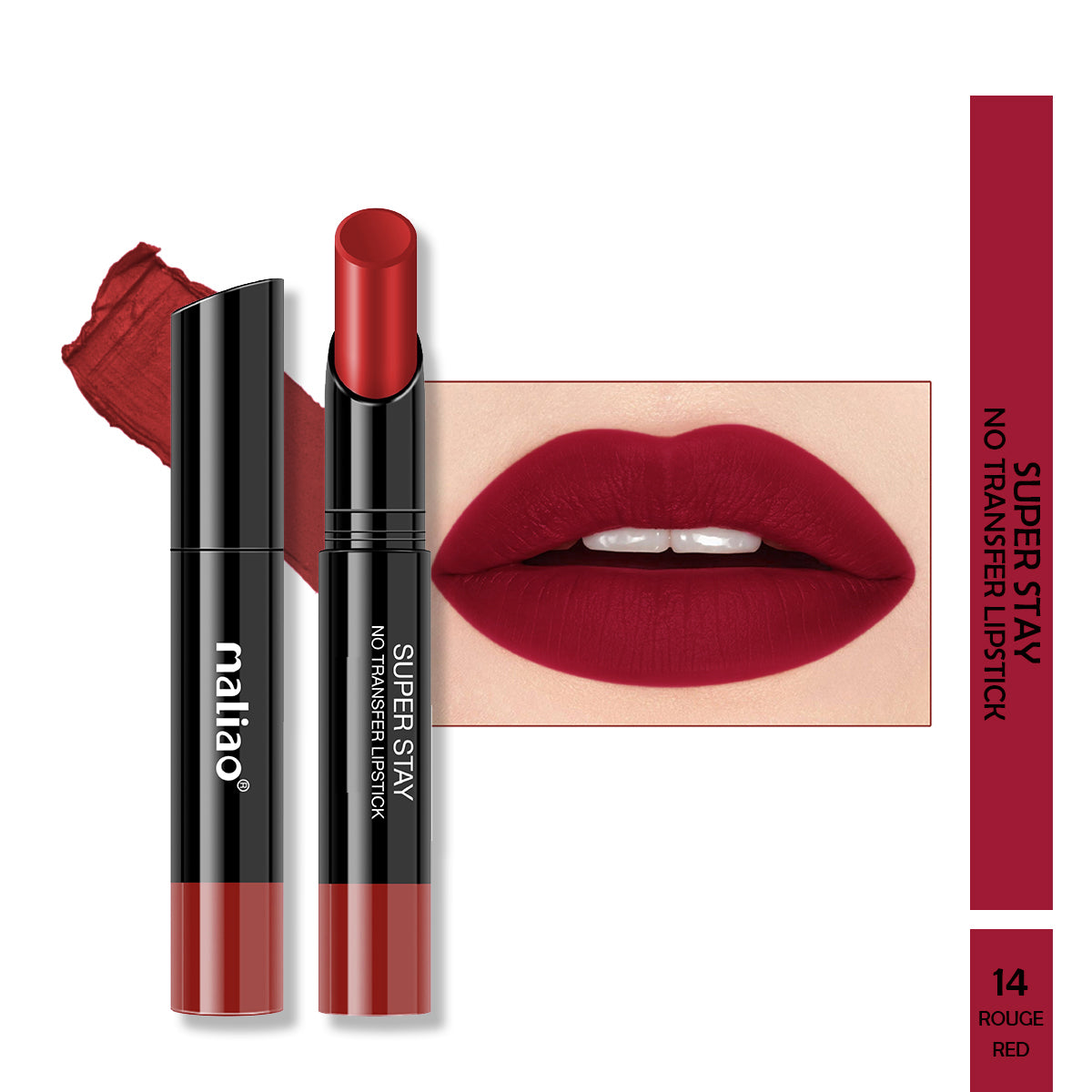 Maliao Super Stay No Transfer Lipstick - Unwavering Elegance - Maliao Makeup