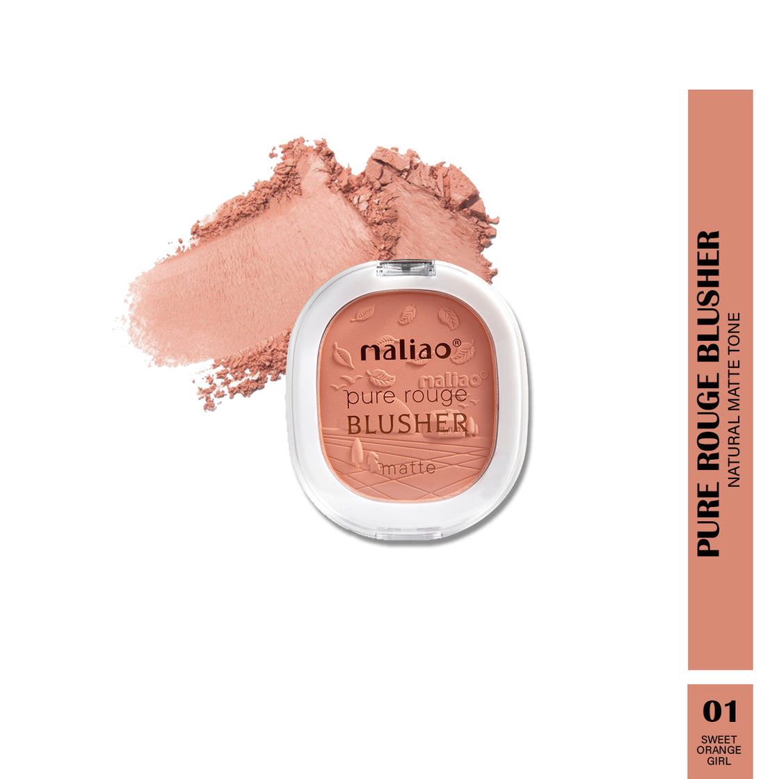 Maliao Pure Rouge Matte Blush - Natural Flush for Radiant Cheeks - Maliao Makeup