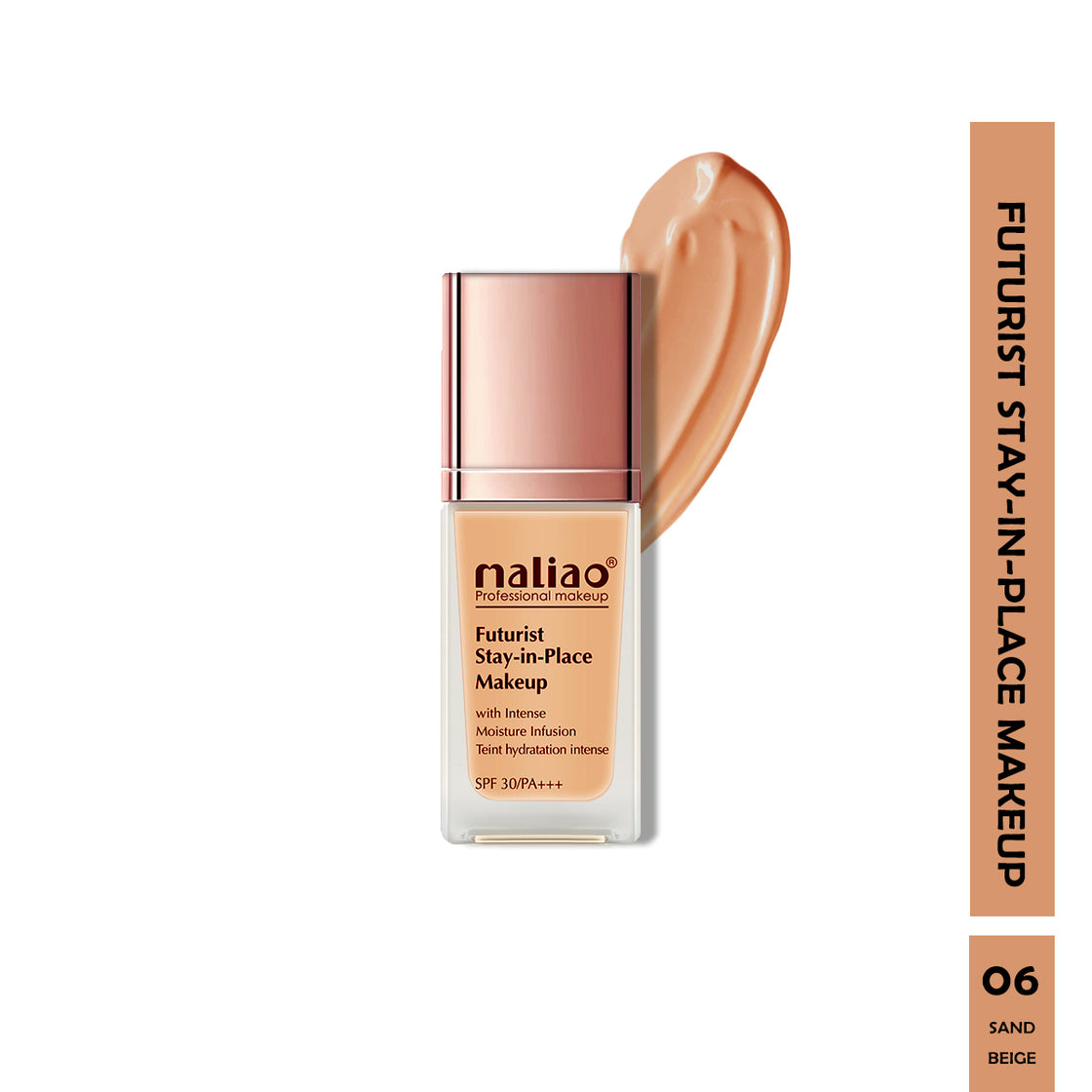 Maliao Futurist Stay-In-Place Makeup SPF 30 PA+++ (Full Coverage, Intense Moisture Infusion,Tint Moisturizer,Tint Hydration, All Skin Types) - Maliao Makeup