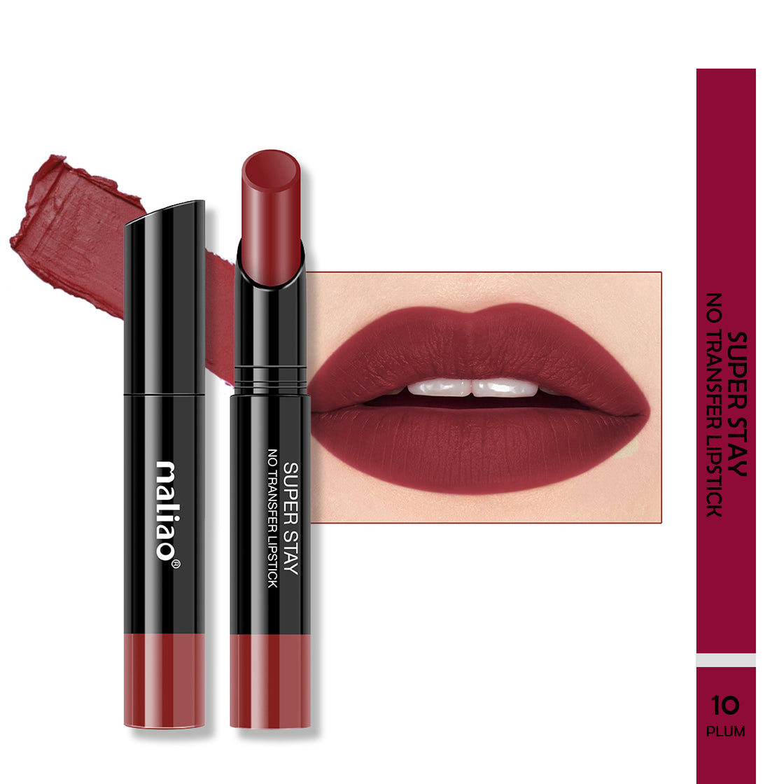 Maliao Super Stay No Transfer Lipstick - Unwavering Elegance - Maliao Makeup