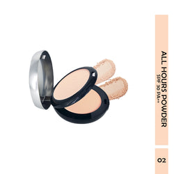 Maliao All Hours Compact Powder - Full Coverage, Waterproof, Oil Control, SPF 30 PA++, All Skin Types