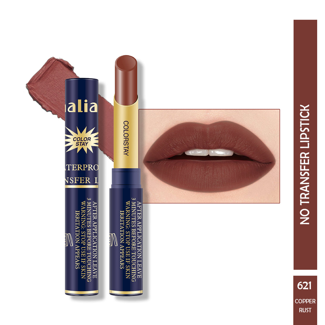 Maliao Colorstay Waterproof No-Transfer Lipstick - Maliao Makeup