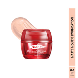 Maliao Flawless Whitening Foundation Cream with Vitamin E - Smooth Radiant Skin
