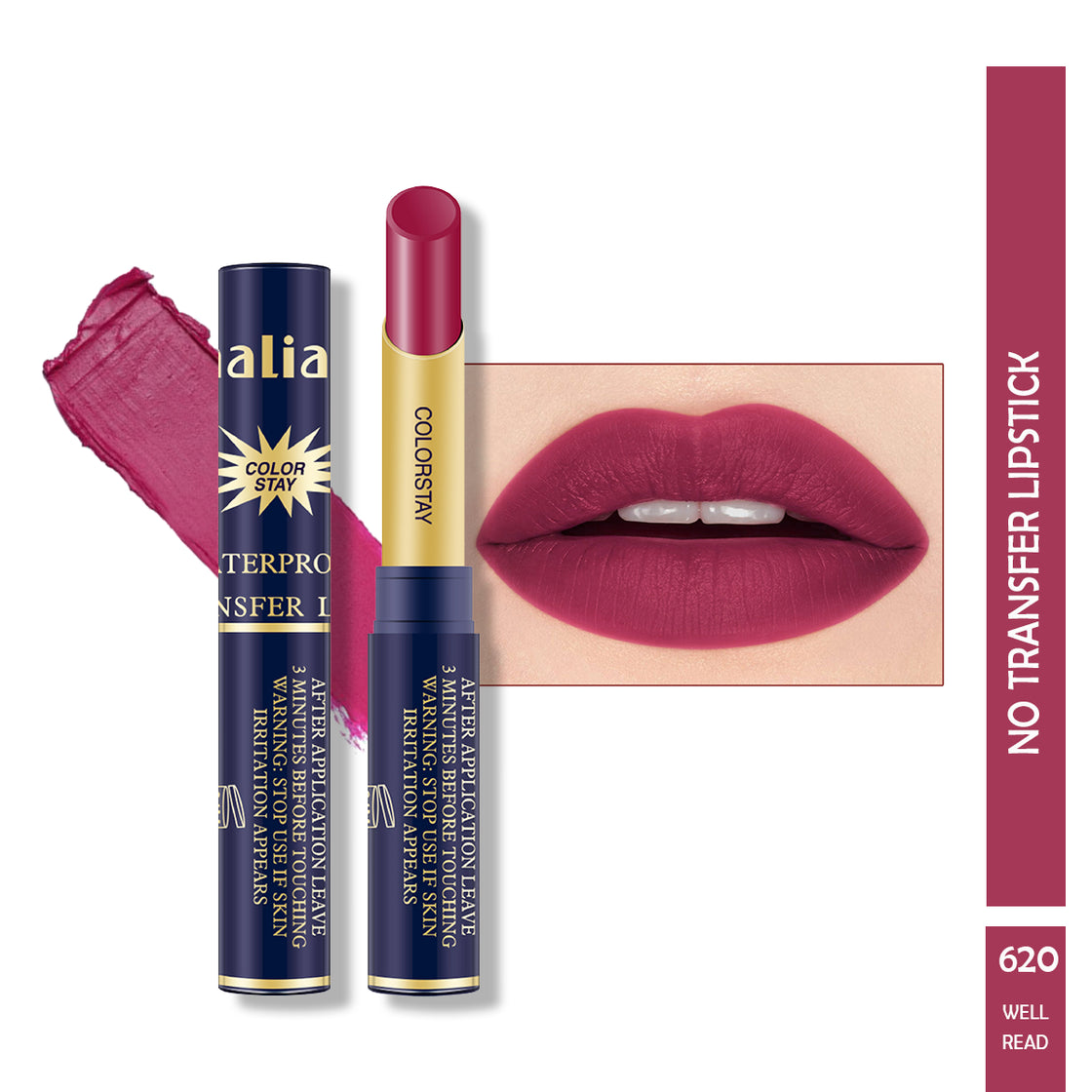 Maliao Colorstay Waterproof No-Transfer Lipstick - Maliao Makeup