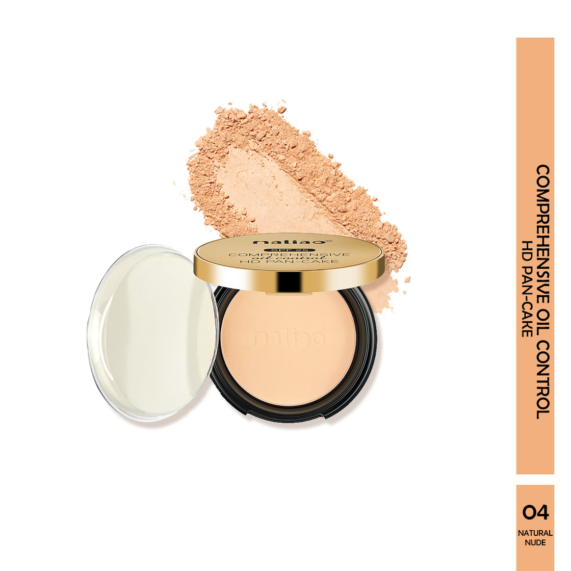 Maliao Comprehensive Oil Control HD Pan-Cake - Your Ultimate Solution for Flawless, Matte Skin - Maliao Makeup