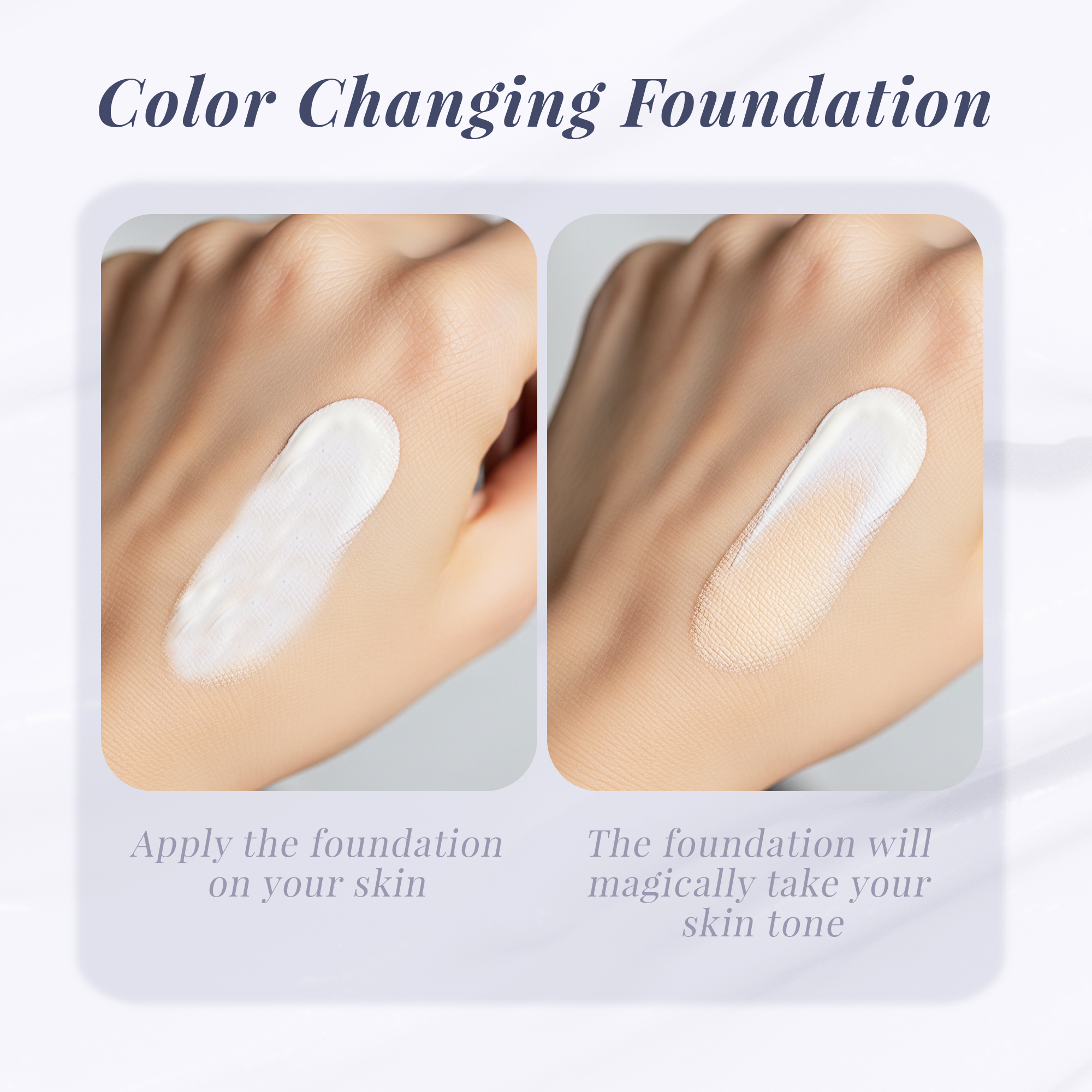 Maliao Colour Changing Waterproof Foundation Face