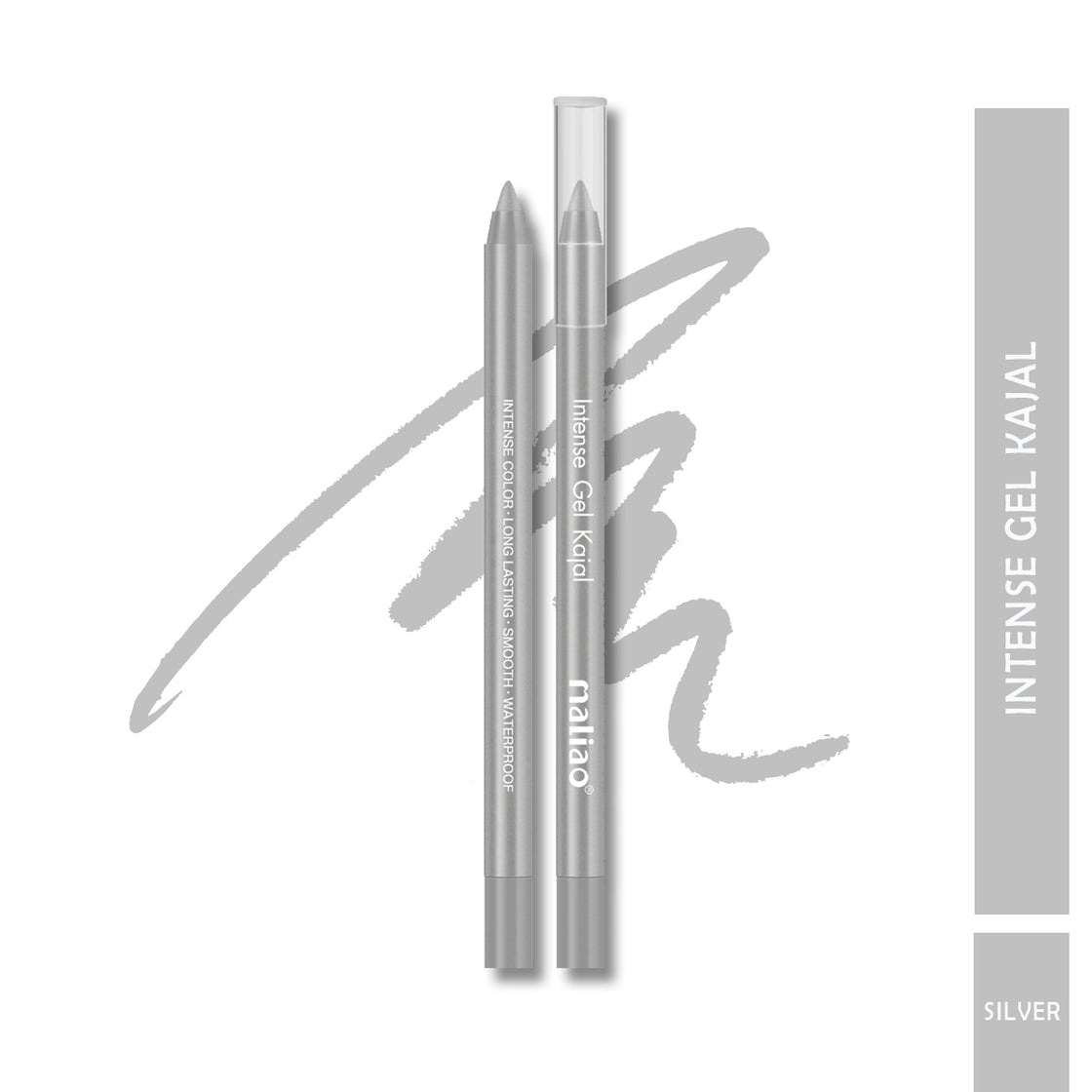 Maliao Intense Gel Kajal - Long Lasting, Smooth, Waterproof Eye Liner - Maliao Makeup