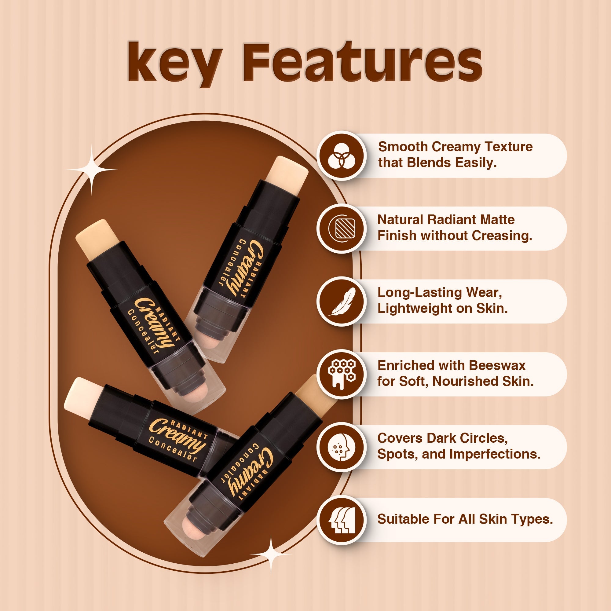 Maliao Radiant Creamy Concealer Face