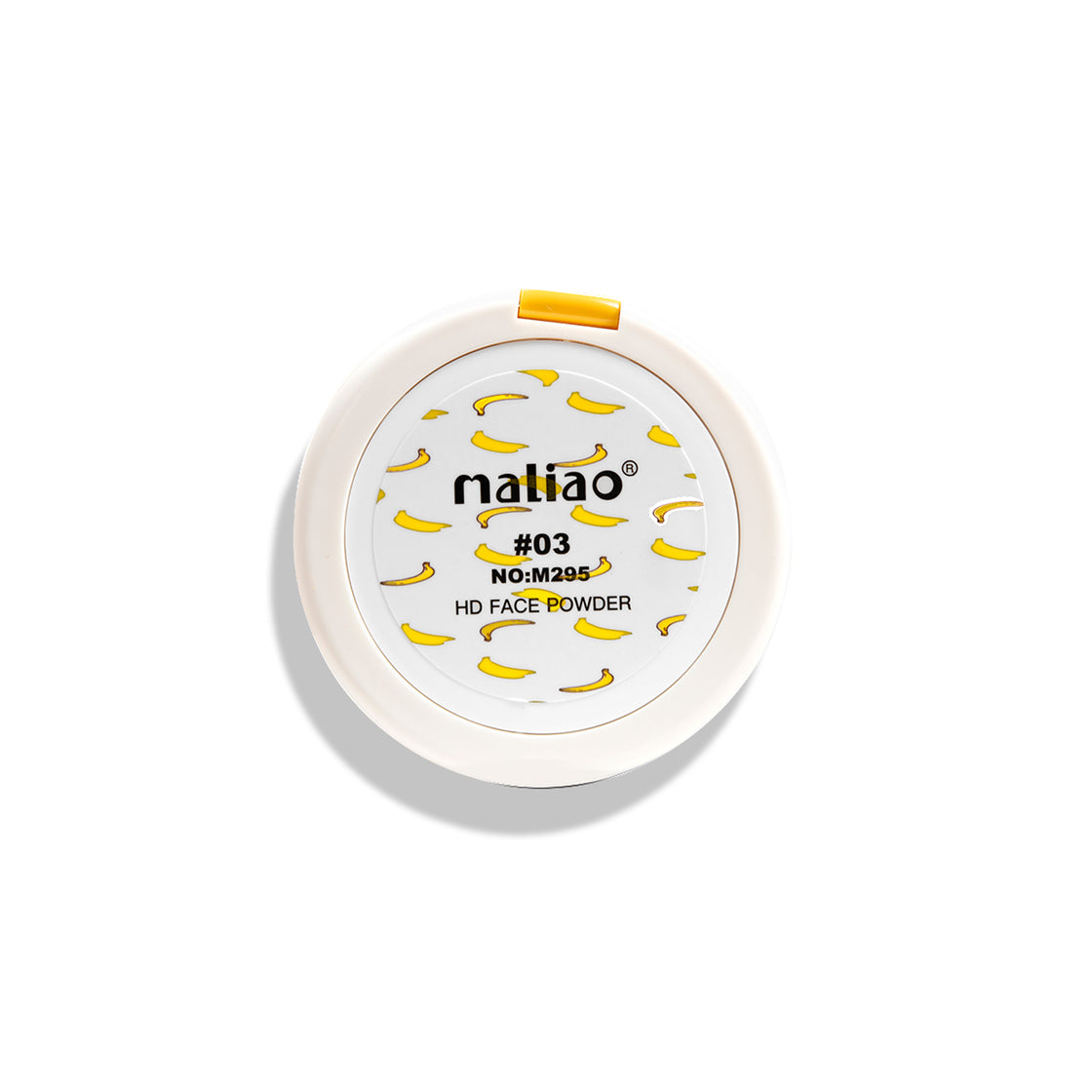 Maliao, Mattifying, Compact, FacePowder, OilControl, BananaShade, 